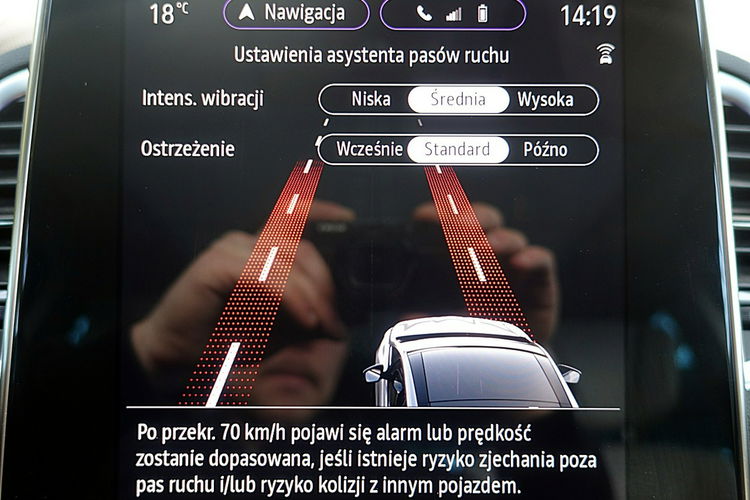 Renault Espace InitialeParis 7osób MATRIX EL.Dach GWAR. 1wł Kraj Bezwyp 4CONTROL F23% 4x2 zdjęcie 51