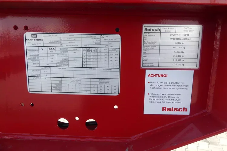 Reisch WYWROTKA 26m3 / RYNNA / STALOWA / IDEALNY STAN / zdjęcie 16