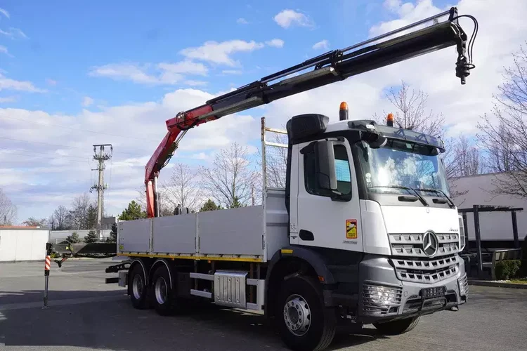 Mercedes Arocs 2636 burtowy / HDS Fassi F175 7.7 t / 150 tys. km zdjęcie 13