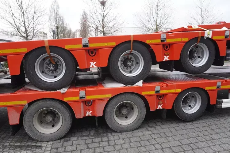 KAESSBOHRER FABRYCZNIE NOWA NACZEPA niskopodwoziowa Kässbohrer LB3E / 2024 zdjęcie 10