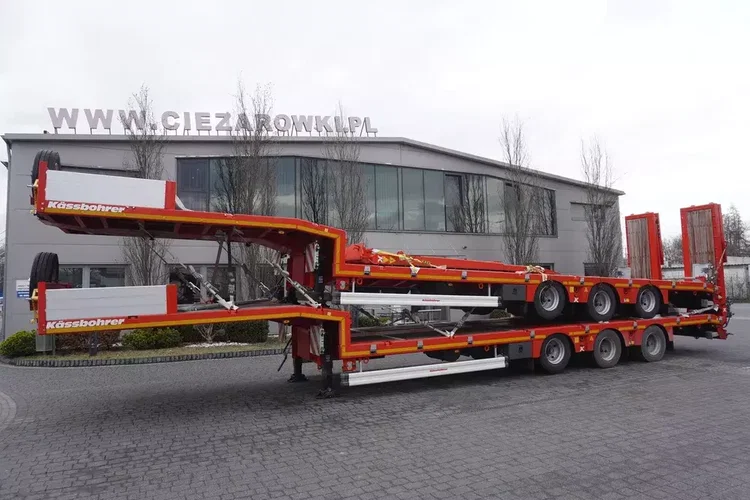 KAESSBOHRER FABRYCZNIE NOWA NACZEPA niskopodwoziowa Kässbohrer LB3E / 2024 zdjęcie 3