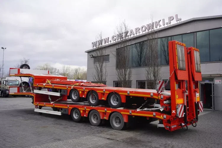 KAESSBOHRER FABRYCZNIE NOWA NACZEPA niskopodwoziowa Kässbohrer LB3E / 2024 zdjęcie 4