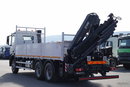 Mercedes AROCS 2643 / 6x4 / SKRZYNIOWY- 6.8 m / + HDS HIAB 144 wysów: 13 m / EURO 6 / STEROWANIE RADIOWE / ROTATOR zdjęcie 13