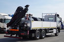 Mercedes AROCS 2643 / 6x4 / SKRZYNIOWY- 6.8 m / + HDS HIAB 144 wysów: 13 m / EURO 6 / STEROWANIE RADIOWE / ROTATOR zdjęcie 15