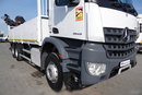 Mercedes AROCS 2643 / 6x4 / SKRZYNIOWY- 6.8 m / + HDS HIAB 144 wysów: 13 m / EURO 6 / STEROWANIE RADIOWE / ROTATOR zdjęcie 18