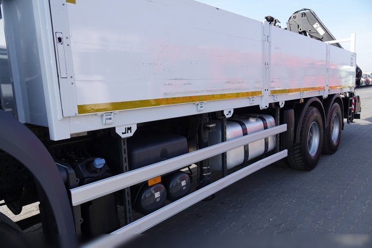 Mercedes AROCS 2643 / 6x4 / SKRZYNIOWY- 6.8 m / + HDS HIAB 144 wysów: 13 m / EURO 6 / STEROWANIE RADIOWE / ROTATOR zdjęcie 20