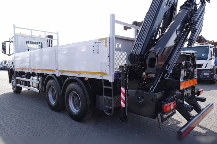 Mercedes AROCS 2643 / 6x4 / SKRZYNIOWY- 6.8 m / + HDS HIAB 144 wysów: 13 m / EURO 6 / STEROWANIE RADIOWE / ROTATOR zdjęcie 21