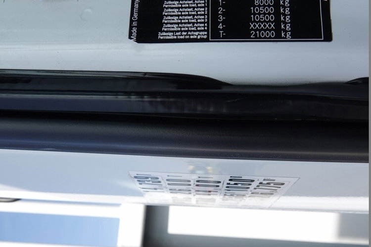 Mercedes AROCS 2643 / 6x4 / SKRZYNIOWY- 6.8 m / + HDS HIAB 144 wysów: 13 m / EURO 6 / STEROWANIE RADIOWE / ROTATOR zdjęcie 50