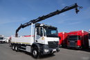 Mercedes AROCS 2643 / 6x4 / SKRZYNIOWY- 6.8 m / + HDS HIAB 144 wysów: 13 m / EURO 6 / STEROWANIE RADIOWE / ROTATOR zdjęcie 8
