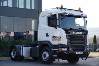 Scania G 450 / RETARDER / HYDRAULIKA / NISKA KABINA / SPROWADZONA / PO KONTRAKCIE SERWISOWYM