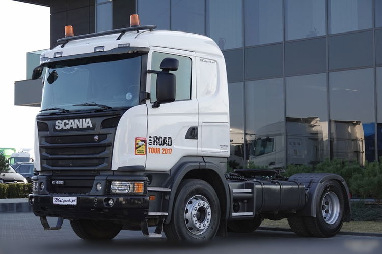 Scania G 450 / RETARDER / HYDRAULIKA / NISKA KABINA / SPROWADZONA / PO KONTRAKCIE SERWISOWYM zdjęcie 5