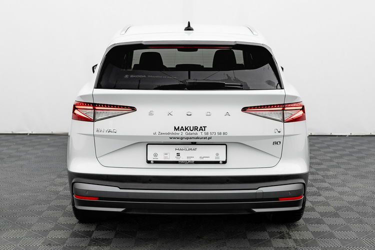 Skoda Enyaq 80 Maxx 204KM Aktywny temp. K.cof Podgrz.f kier szyba Salon PL VAT23% zdjęcie 10