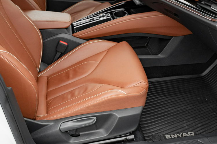 Skoda Enyaq 80 Maxx 204KM Aktywny temp. K.cof Podgrz.f kier szyba Salon PL VAT23% zdjęcie 36