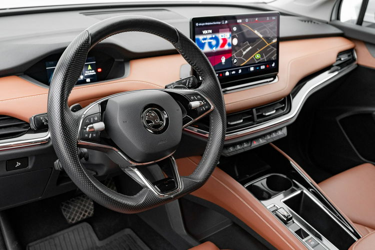 Skoda Enyaq 80 Maxx 204KM Aktywny temp. K.cof Podgrz.f kier szyba Salon PL VAT23% zdjęcie 6