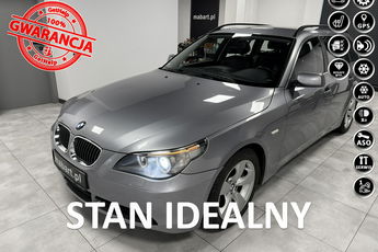 BMW 525 525i 218KM Sport Skóry Bi-Xenon Skrętny Navi Professional Komfortsitze