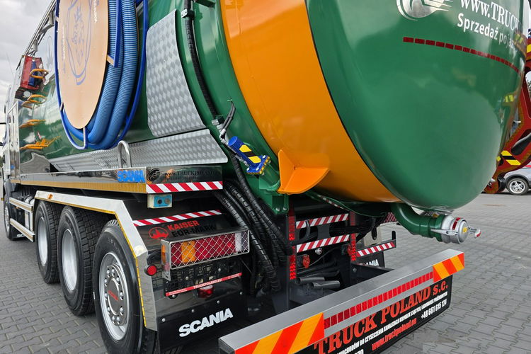 Scania WUKO KAISER EUR-MARK PKL 12.8 DO CZYSZCZENIA KANAŁÓW WUKO asenizacyjny separator beczka odpady czyszczenie kanalizacja zdjęcie 16