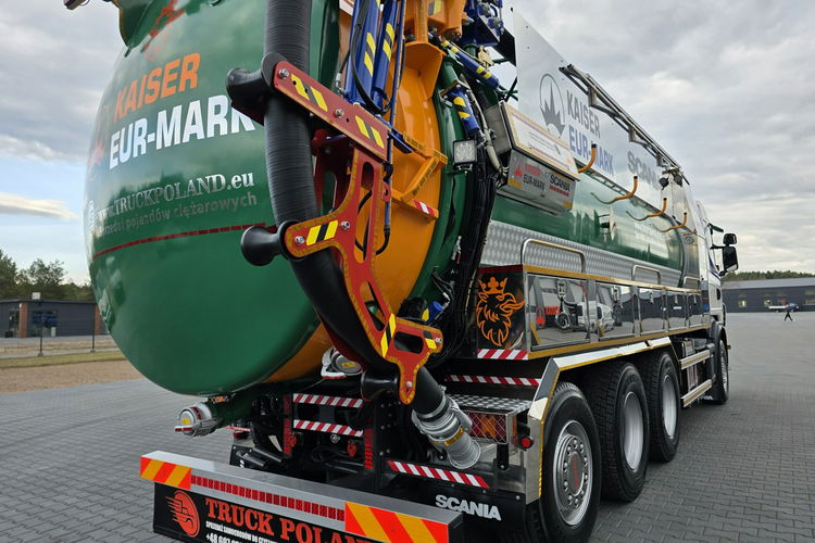 Scania WUKO KAISER EUR-MARK PKL 12.8 DO CZYSZCZENIA KANAŁÓW WUKO asenizacyjny separator beczka odpady czyszczenie kanalizacja zdjęcie 17