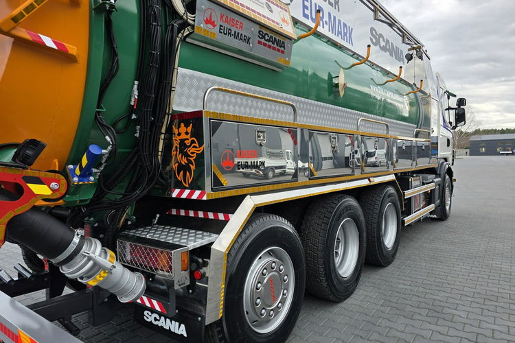 Scania WUKO KAISER EUR-MARK PKL 12.8 DO CZYSZCZENIA KANAŁÓW WUKO asenizacyjny separator beczka odpady czyszczenie kanalizacja zdjęcie 19