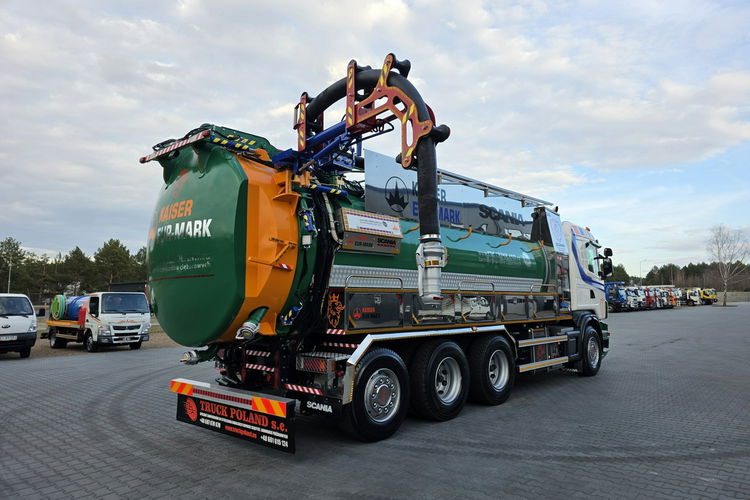 Scania WUKO KAISER EUR-MARK PKL 12.8 DO CZYSZCZENIA KANAŁÓW WUKO asenizacyjny separator beczka odpady czyszczenie kanalizacja zdjęcie 24