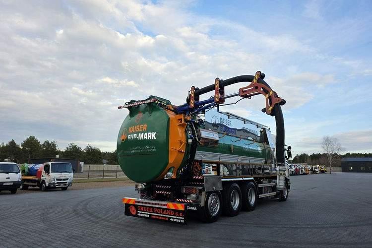 Scania WUKO KAISER EUR-MARK PKL 12.8 DO CZYSZCZENIA KANAŁÓW WUKO asenizacyjny separator beczka odpady czyszczenie kanalizacja zdjęcie 25