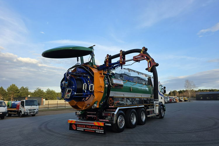 Scania WUKO KAISER EUR-MARK PKL 12.8 DO CZYSZCZENIA KANAŁÓW WUKO asenizacyjny separator beczka odpady czyszczenie kanalizacja zdjęcie 28