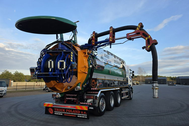 Scania WUKO KAISER EUR-MARK PKL 12.8 DO CZYSZCZENIA KANAŁÓW WUKO asenizacyjny separator beczka odpady czyszczenie kanalizacja zdjęcie 29