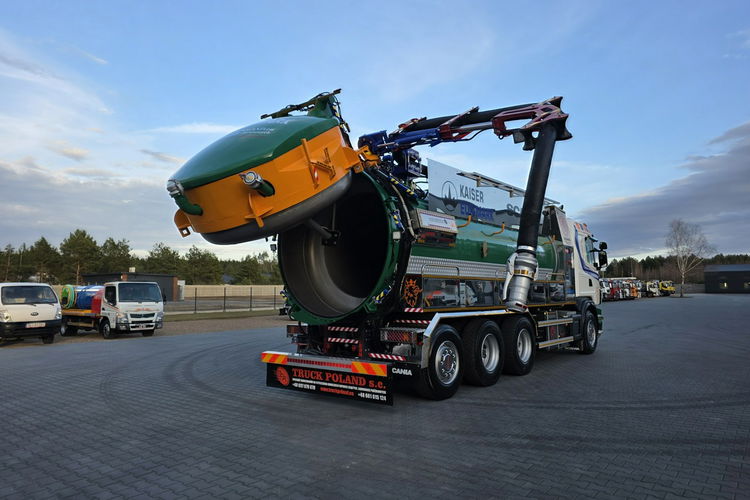 Scania WUKO KAISER EUR-MARK PKL 12.8 DO CZYSZCZENIA KANAŁÓW WUKO asenizacyjny separator beczka odpady czyszczenie kanalizacja zdjęcie 31