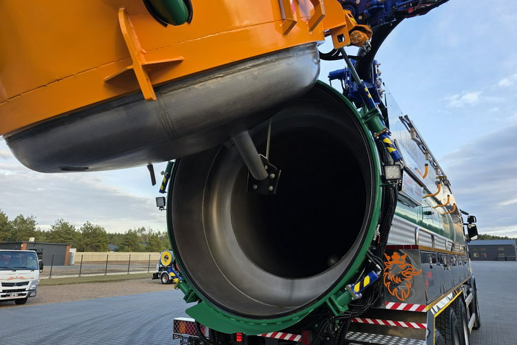 Scania WUKO KAISER EUR-MARK PKL 12.8 DO CZYSZCZENIA KANAŁÓW WUKO asenizacyjny separator beczka odpady czyszczenie kanalizacja zdjęcie 32