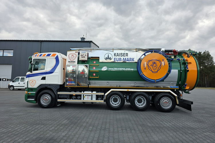 Scania WUKO KAISER EUR-MARK PKL 12.8 DO CZYSZCZENIA KANAŁÓW WUKO asenizacyjny separator beczka odpady czyszczenie kanalizacja zdjęcie 4