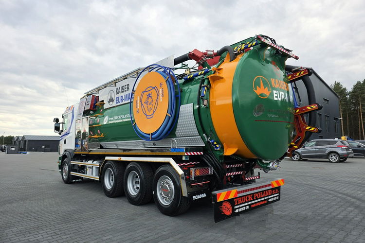 Scania WUKO KAISER EUR-MARK PKL 12.8 DO CZYSZCZENIA KANAŁÓW WUKO asenizacyjny separator beczka odpady czyszczenie kanalizacja zdjęcie 5