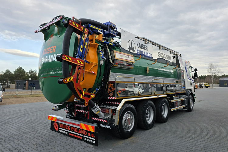 Scania WUKO KAISER EUR-MARK PKL 12.8 DO CZYSZCZENIA KANAŁÓW WUKO asenizacyjny separator beczka odpady czyszczenie kanalizacja zdjęcie 6