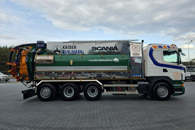 Scania WUKO KAISER EUR-MARK PKL 12.8 DO CZYSZCZENIA KANAŁÓW WUKO asenizacyjny separator beczka odpady czyszczenie kanalizacja zdjęcie 7
