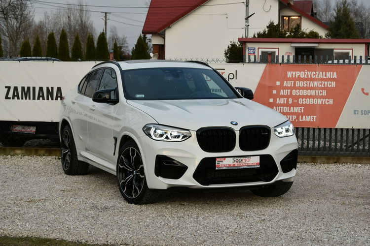 BMW X4 M Competition 510KM 2020r. H/K fullLED Panorama Kamera NAVi zdjęcie 7