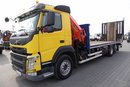 Volvo FM 410 / 6x2 / LAWETA + HDS PALFINGER PK 18500 / OŚ PODNOSZONA  / NAJAZDY HYDRAULICZNE / WCIĄGARKA / EURO 6  zdjęcie 13