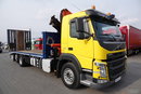 Volvo FM 410 / 6x2 / LAWETA + HDS PALFINGER PK 18500 / OŚ PODNOSZONA  / NAJAZDY HYDRAULICZNE / WCIĄGARKA / EURO 6  zdjęcie 17