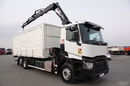Renault C 380 / 6x2 / SKRZYNIOWY / HDS HIAB 138 B-3 WYSÓW 10, 5 M / ROTATOR / STEROWANIE RADIOWE / + WINDA ZAŁADOWCZA / ZABUDOWA FIRANKA ZSUWANA / EURO 6 zdjęcie 9