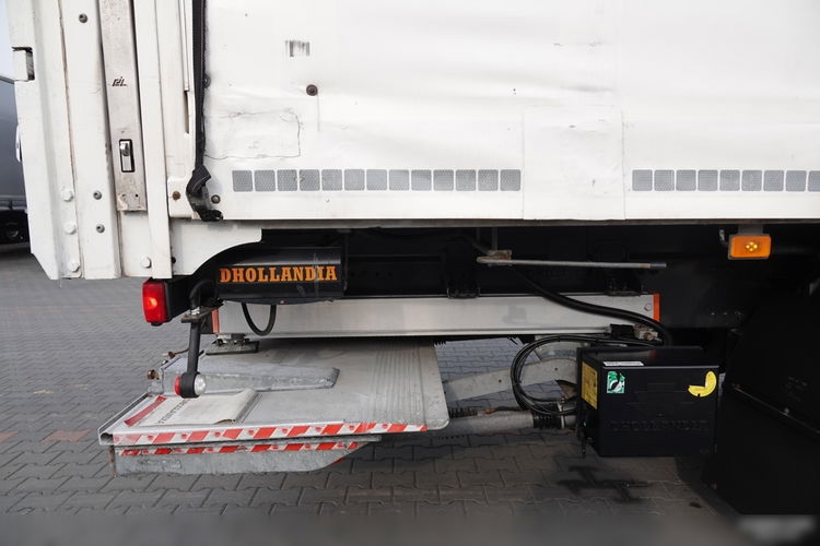 Renault C 380 / 6x2 / SKRZYNIOWY / HDS HIAB 138 B-3 WYSÓW 10, 5 M / ROTATOR / STEROWANIE RADIOWE / + WINDA ZAŁADOWCZA / ZABUDOWA FIRANKA ZSUWANA / EURO 6 zdjęcie 40