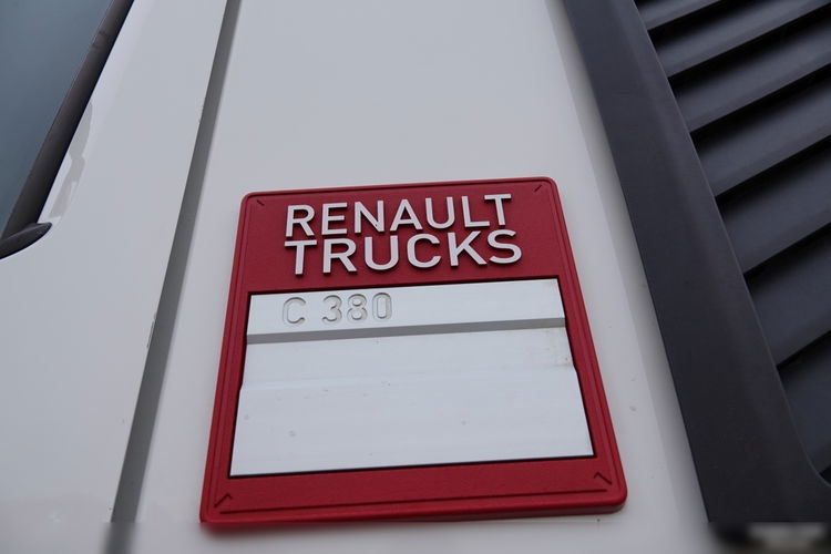 Renault C 380 / 6x2 / SKRZYNIOWY / HDS HIAB 138 B-3 WYSÓW 10, 5 M / ROTATOR / STEROWANIE RADIOWE / + WINDA ZAŁADOWCZA / ZABUDOWA FIRANKA ZSUWANA / EURO 6 zdjęcie 48