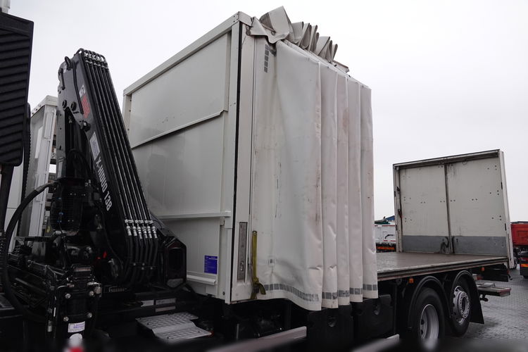 Renault C 380 / 6x2 / SKRZYNIOWY / HDS HIAB 138 B-3 WYSÓW 10, 5 M / ROTATOR / STEROWANIE RADIOWE / + WINDA ZAŁADOWCZA / ZABUDOWA FIRANKA ZSUWANA / EURO 6 zdjęcie 66