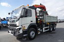 Volvo FMX 410 / 6x4 / WYWROTKA + HDS PALFINGER 18002-EH A / HYDROBURTA / STEROWANIE RADIOWE / ŁYCHA / ROTATOR / EURO 6  zdjęcie 12