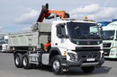 Volvo FMX 410 / 6x4 / WYWROTKA + HDS PALFINGER 18002-EH A / HYDROBURTA / STEROWANIE RADIOWE / ŁYCHA / ROTATOR / EURO 6  zdjęcie 17