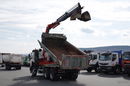 Volvo FMX 410 / 6x4 / WYWROTKA + HDS PALFINGER 18002-EH A / HYDROBURTA / STEROWANIE RADIOWE / ŁYCHA / ROTATOR / EURO 6  zdjęcie 2