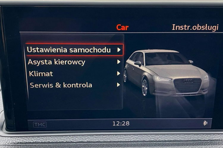 Audi A3 2.0 150KM+BI-XENON+LED+Asystent Poleceń+NAVI+Podgrzew fotele zdjęcie 31