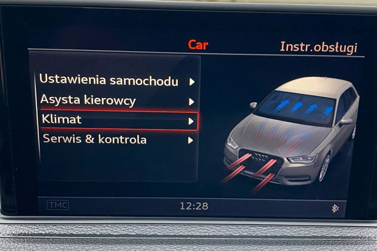 Audi A3 2.0 150KM+BI-XENON+LED+Asystent Poleceń+NAVI+Podgrzew fotele zdjęcie 32
