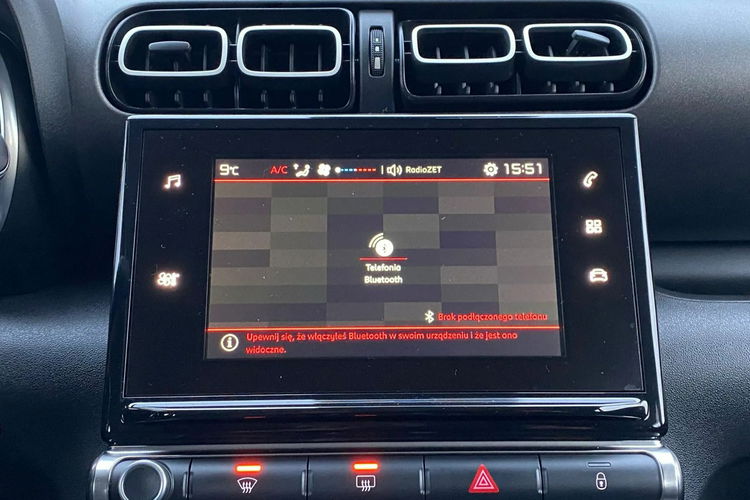 Citroen C3 Aircross +Nowy Rozrząd+Led+Asystent pasa+Tempomat+Alarm nieuwagi kierowcy zdjęcie 34