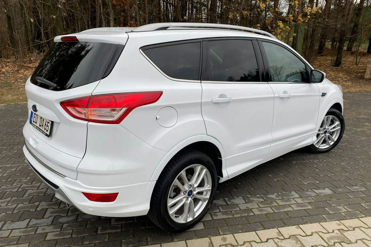 Ford Kuga Panorama+Ledy przód tył+Półskóry+Keyless Go+Climatronic+Podg Fotele zdjęcie 11