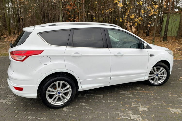 Ford Kuga Panorama+Ledy przód tył+Półskóry+Keyless Go+Climatronic+Podg Fotele zdjęcie 12
