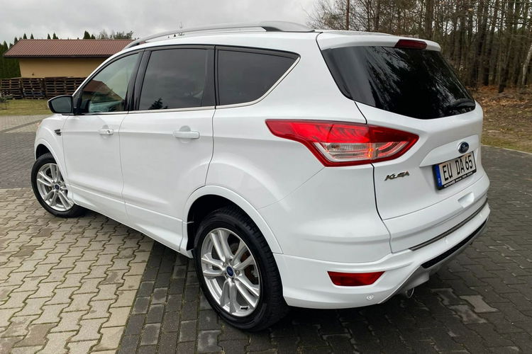 Ford Kuga Panorama+Ledy przód tył+Półskóry+Keyless Go+Climatronic+Podg Fotele zdjęcie 7