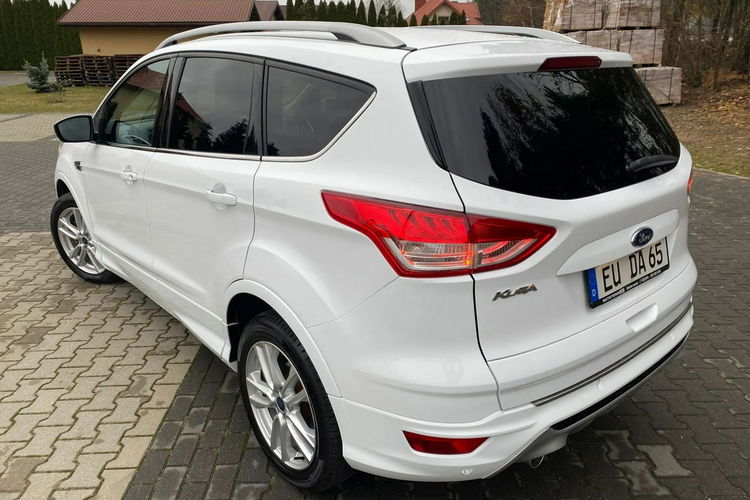 Ford Kuga Panorama+Ledy przód tył+Półskóry+Keyless Go+Climatronic+Podg Fotele zdjęcie 8