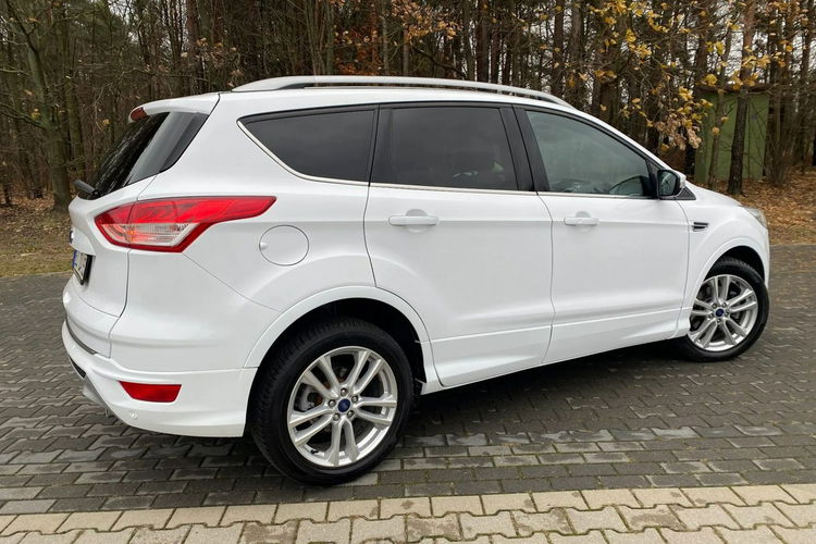 Ford Kuga Panorama+Ledy przód tył+Półskóry+Keyless Go+Climatronic+Podg Fotele zdjęcie 9
